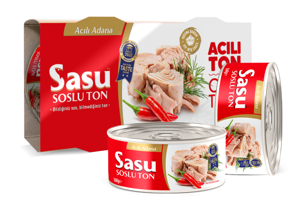 Sasu Acılı Ton Balığı 2x160 G Bütün Dilim ürün görseli 1
