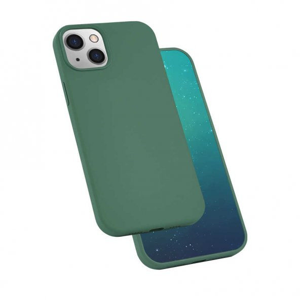 iPhone 13 Kılıf Silksafe Wireless Kadife İç Yüzey Silikon ürün görseli 1