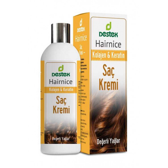 Destek Hairnice Kolajen Keratin Saç Kremi 330 gr ürün görseli 1