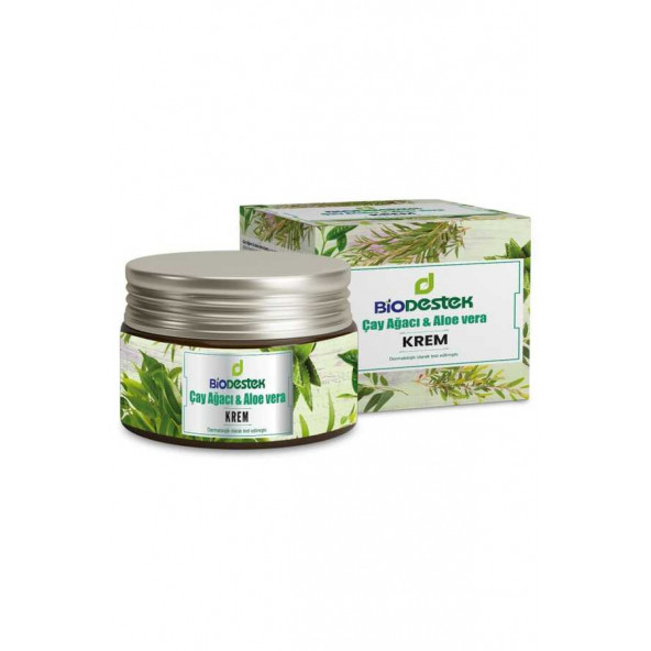 Biodestek Çay Ağacı& Aloe Vera Kremi 140 gr ürün görseli 1