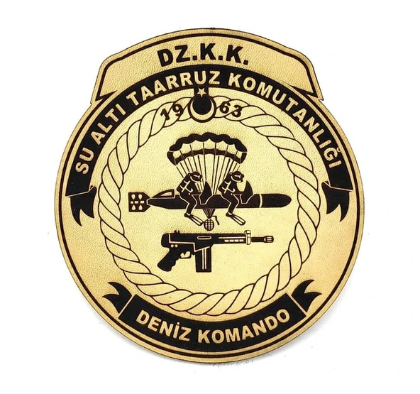 SAT (Su Altı Taarruz) Deri PEÇ- Arma - Patch ürün görseli 1