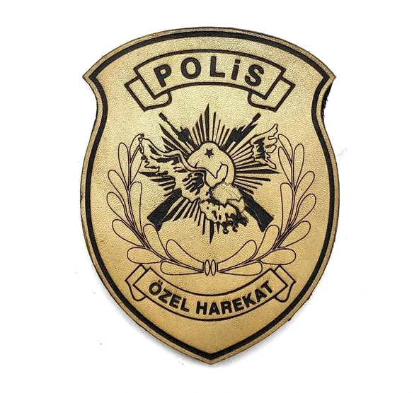 POLİS ÖZEL HAREKAT Deri PEÇ- Arma - Patch ürün görseli 1