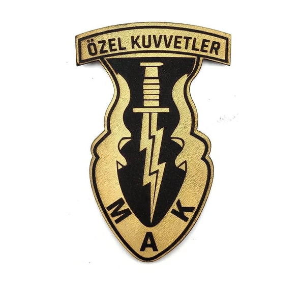 Özel Kuvvetler MAK Deri PEÇ- Arma - Patch ürün görseli 1