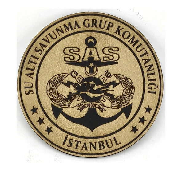 SAS Deri PEÇ  SU ALTI SAVUNMA GRUP KOMUTANLIĞI- Arma - Patch ürün görseli 1