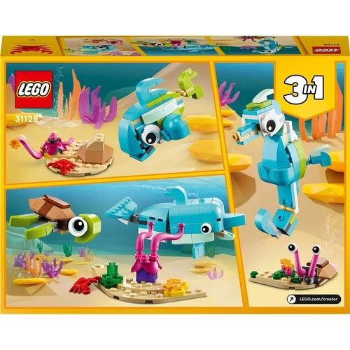 LEGO Creator 31128 Dolphin and Turtle - Resim 4
