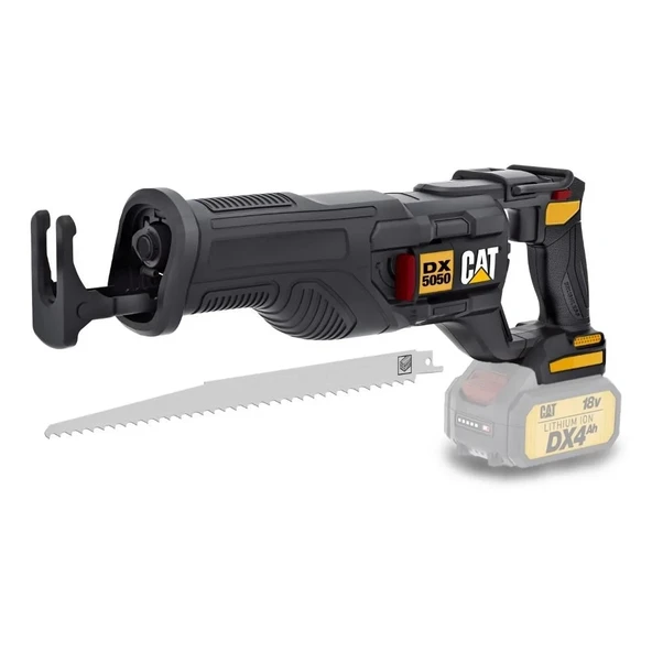 CAT DX5050B 18Volt Kömürsüz Profesyonel Tilki Kuyruğu Testere (Akü Dahil Değildir) ürün görseli 1