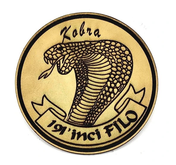 191 FİLO Deri PEÇ - Arma - Askeri Patch ürün görseli 1