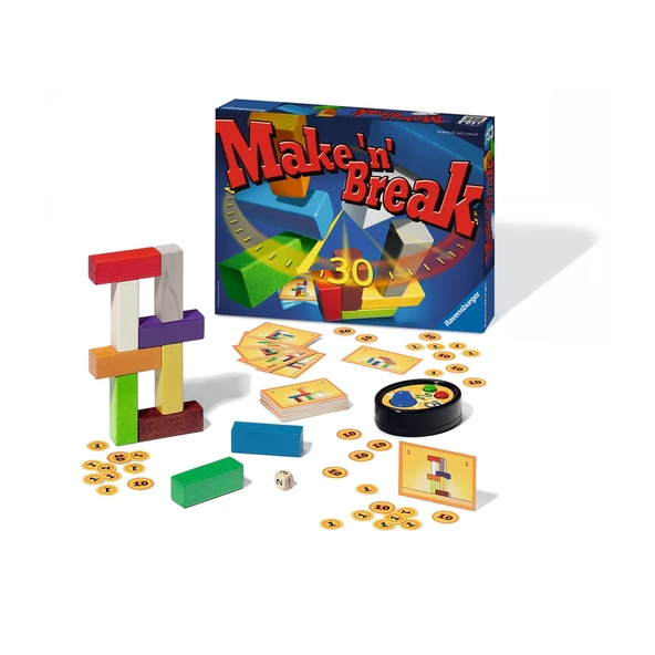 Ravensburger Make 'n' Break FIRSAT ÜRÜNÜ (El - Göz Koordinasyonu ve İnce Motor Becerisi Oyuncağı) ürün görseli 1