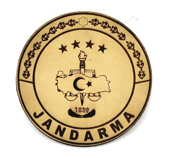 JANDARMA Deri PEÇ - Arma - Askeri Patch ürün görseli 1