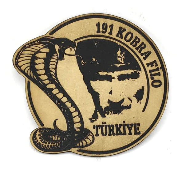 191 FİLO Deri PEÇ - Arma - Askeri Patch ürün görseli 1