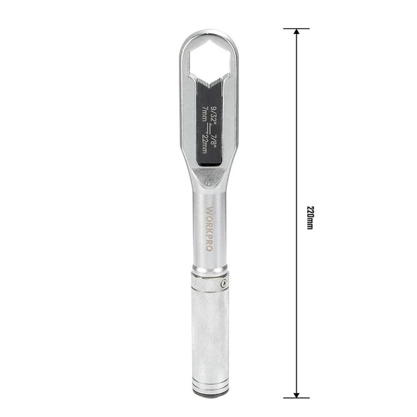 WORKPRO WP272015 7/22mm CR-V Üniversal Ayarlanabilir Anahtar - Resim 3
