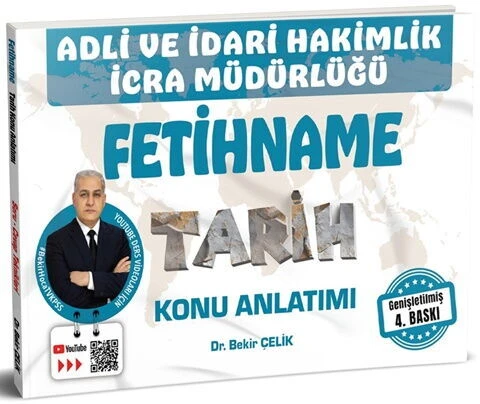 Bekir Çelik Adli İdari Hakimlik İcra Müdürlüğü FETİHNAME Tarih Konu Anlatımı ürün görseli 1