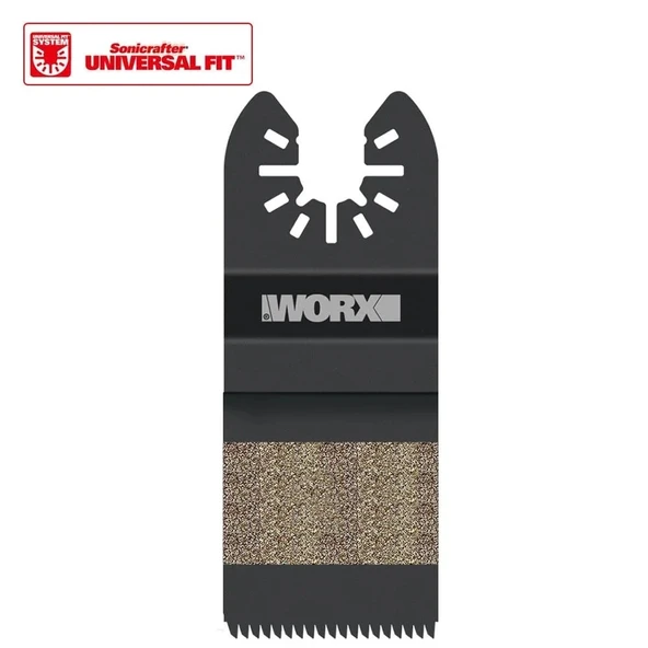 WORX WA4960 Çok Amaçlı Raspalama Makinası İçin 35x40mm Ahşap, PVC Universal Kesme ve Zımparalama Bıçağı ürün görseli 1
