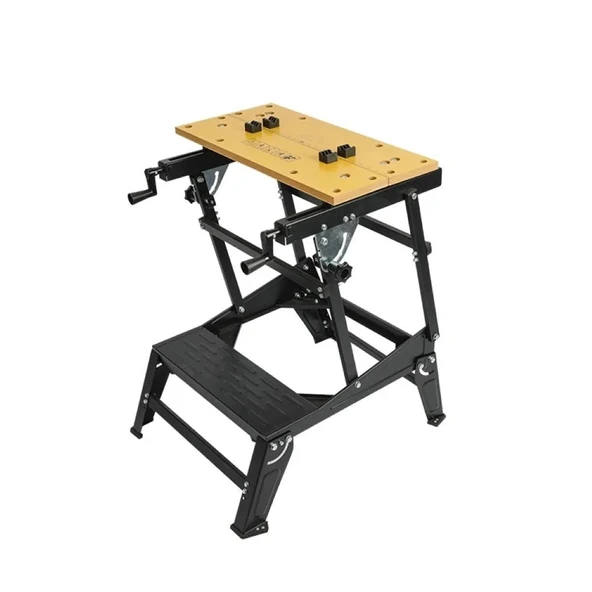WORKPRO WP289027 100Kg 6 Kademe Ayarlanabilir Profesyonel Katlanabilir Çalışma Tezgâhı ürün görseli 1