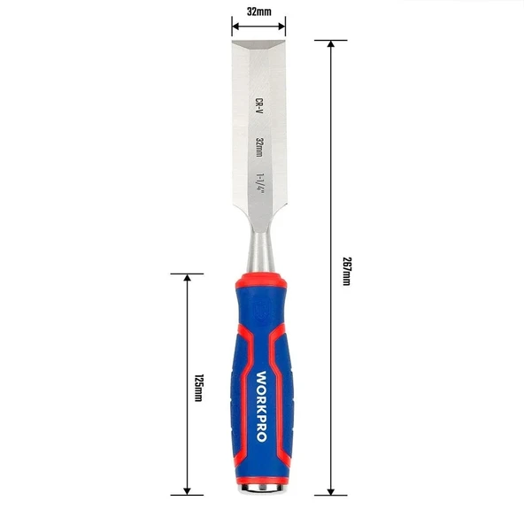 WORKPRO WP243011 32MM Profesyonel İskarpela - Resim 5