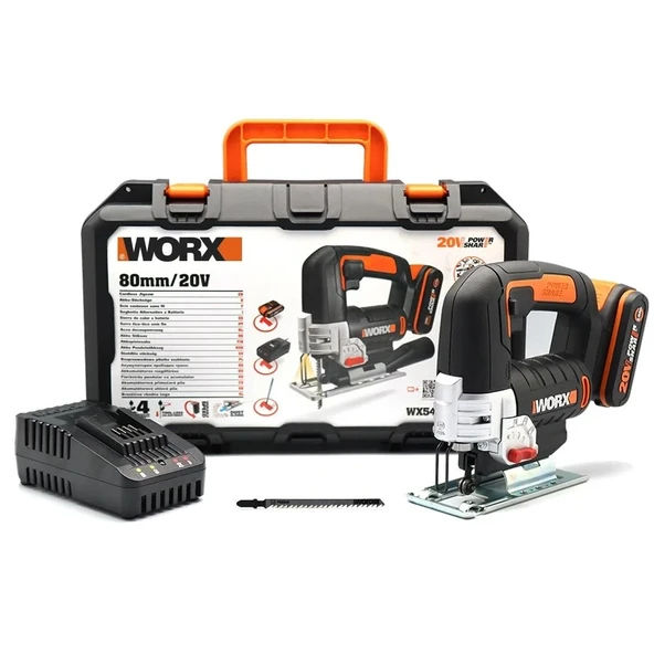 WORX WX543 20Volt 2.0Ah Li-ion Profesyonel Dekupaj Testere ürün görseli 1