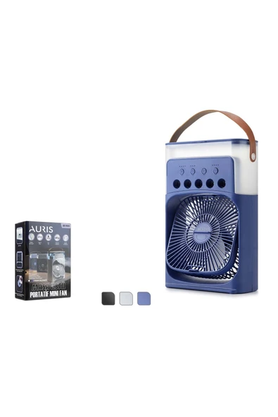 Auris ARSFNS10 Masa Üstü Buharlı Mini Fan 600 ml - 3 Kademe Serinletici ürün görseli 1