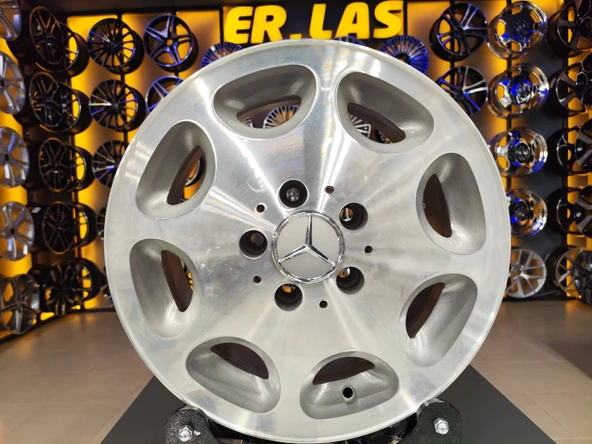 4 Adet MERCEDES ORIJINAL 7*15 5*112 ET40 66.6 SILVER JANT REVİZE EDİLMİŞ (Takım) ürün görseli 1