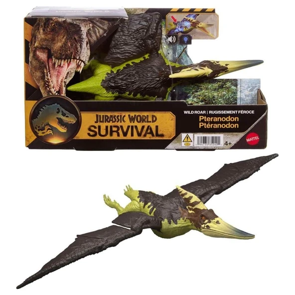 Sesli Jurassic World Kükreyen Dinozor Figürü Film Serisi 30 cm JGB87 - Pteranodon JKL78 ürün görseli 1