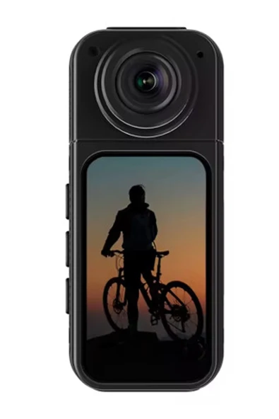 S70 Mıknatıslı Yaka Kamerası Hd Kalite, 30 Fps, Kolay Bağlantı, Boyun Askısı 2.7K Siyah ürün görseli 1