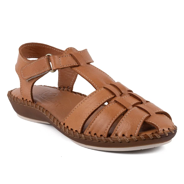 Beety 26018 26YS Kadın Günlük Sandalet Taba ürün görseli 1