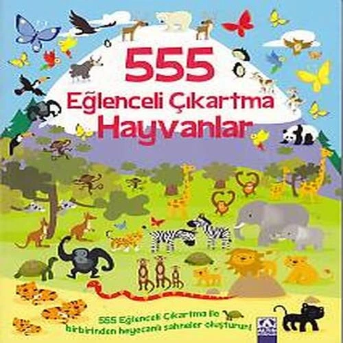 555 Eğlenceli Çıkartma - Hayvanlar ürün görseli 1