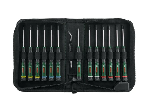 Bosch Hassas Tornavida Seti 15 Parça - Resim 2