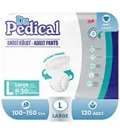 Dr. Pedical Emici Külot Büyük Boy L 30'lu 4 Adet Hasta Bezi ürün görseli 1
