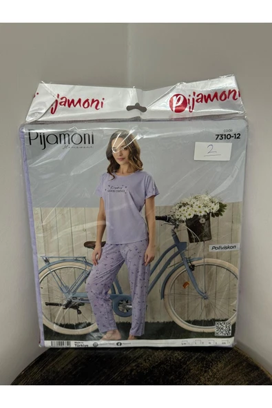 Pijamoni Sezonun En Rahat Kadın Pijama Takımı | Yumuşak Kumaş & Şık Tasarım ürün görseli 1