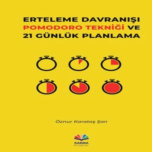 Erteleme Dranışı Pomodoro Tekniği ve 21 Günlük Planlama ürün görseli 1