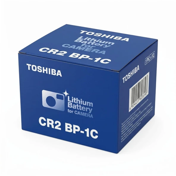 TOSHIBA CR2 3V LITHIUM PİL 1Lİ - Resim 3