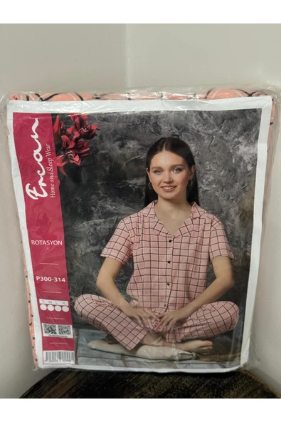 ROTASYON Sezonun En Rahat Kadın Pijama Takımı | Yumuşak Kumaş & Şık Tasarım ürün görseli 1