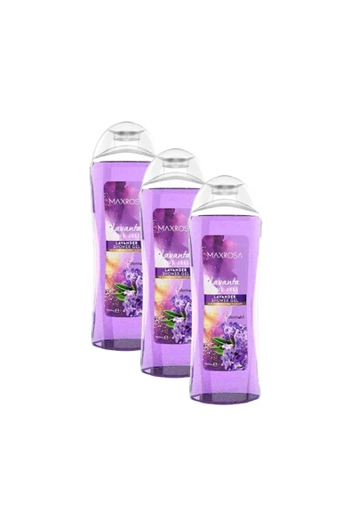 DERMOKİL Maxrosa Duş Jeli 750 ml Lavanta. Üçlü Set ürün görseli 1