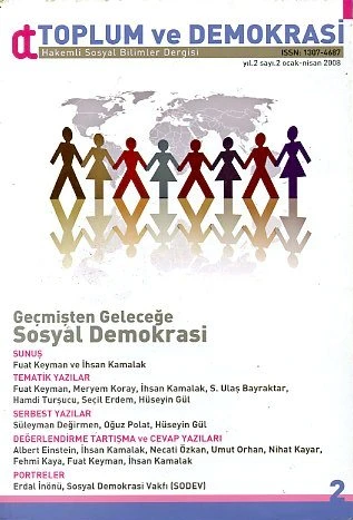 Toplum ve Demokrasi 2 Ocak Nisan 2008 ürün görseli 1