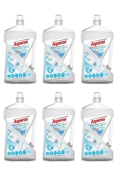 ASPEROX Yüzey Temizleyici Sabun Temizliğin Kokusu 2,5 Lt X 6 Lı Süper Avantaj Paketi ürün görseli 1