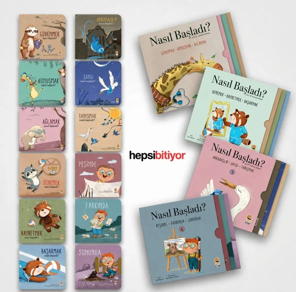 Nasıl Başladı Her Şey Seninle Başladı Set (4 Set 12 Kitap) ürün görseli 1