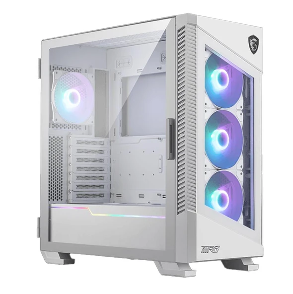 MSI MPG Velox 100R ARGB Fanlı Beyaz E-ATX Oyuncu Kasası ürün görseli 1