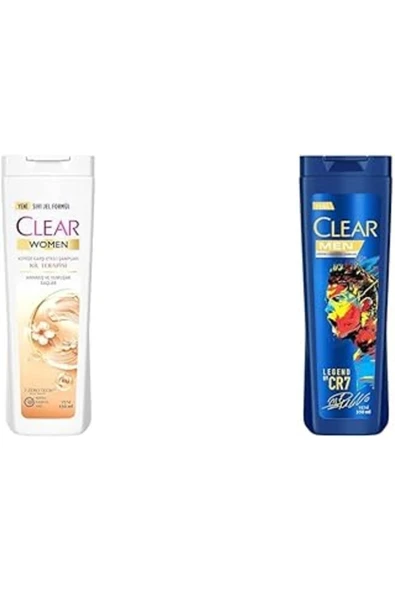 Clear Women Kil Terapisi Arınmış Ve Yumuşak Saçlar Kepeğe Karşı Etkili Şampuan 350 Ml(1) Clear Men ürün görseli 1
