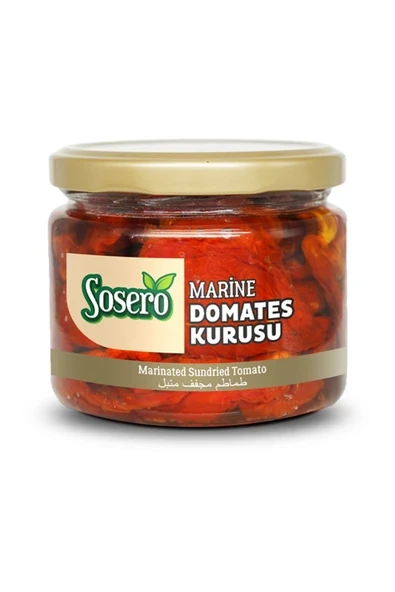 SOSERO Domates Kurusu Kavanoz 300 g ℮ ürün görseli 1