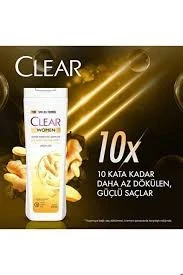 Clear Women Saç Dökülmesi ve Kepeğe Karşı Şampuan 350 ml ürün görseli 1