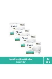 Dove Cream Bar Sabun Micellar 90 gr x4 ürün görseli 1