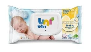 Uni Baby Yenidoğan Islak Mendil 40 Yaprak ürün görseli 1