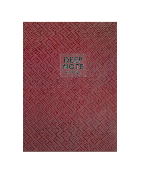 Özkan Deep Note 17x24 Sert Kap.Kareli Deft.120 Yp.bordo ürün görseli 1