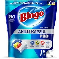 Bingo Akıllı Kapsül Pro Bulaşık Makinesi Tableti 80'li ürün görseli 1