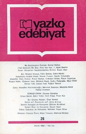 Yazko Edebiyat 26 Aralık 1982 ürün görseli 1