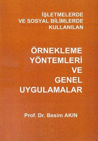 Örnekleme Yöntemleri ve Genel Uygulamalar ürün görseli 1