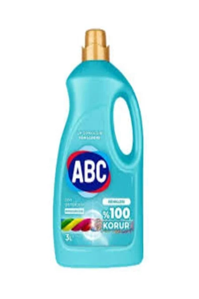 ABC Matik Sıvı Bakım Deterjanı 3l Renklilere Özel 50W x3 Adet ürün görseli 1