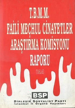 TBMM Faili Meçhul Cinayetler Araştırma Komisyonu Raporu ürün görseli 1