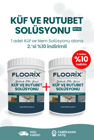 Floorix Küf ve Rutubet Solüsyonu 1kg+1kg ürün görseli 1