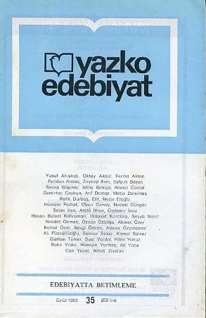 Yazko Edebiyat 35 Eylül 1983 ürün görseli 1